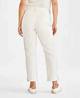 Style & Co Women's Mid-Rise Tapered Girlfriend Jeans, Created for Macy's