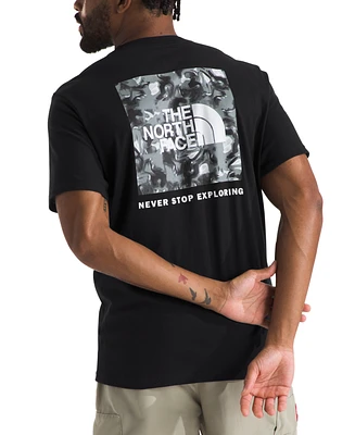 The North Face Men's Box Logo Crewneck Short-Sleeve T-Shirt