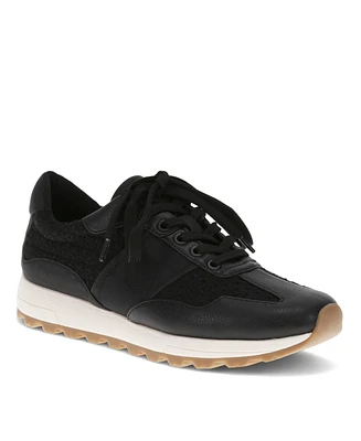 Baretraps Women's Gwenda Lace Up Crochet Sneakers