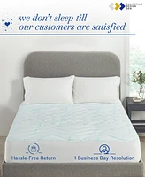 Mattress Pads California King size, 3-Zone Cooling, Soft, Non-Slip Quilted Mattress Pad California King Size, Deep Pocket Fits 8