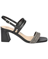 Bella Vita Women's Majesty Square Toe Block Heel Sandals