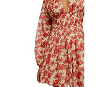 Free People Women's Keep You Smocked Mini Dress