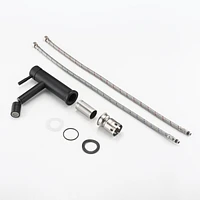 Matte Bathroom Faucet For 2 Mode Faucet For Bathroom Sink With 360 Rotating Aerator