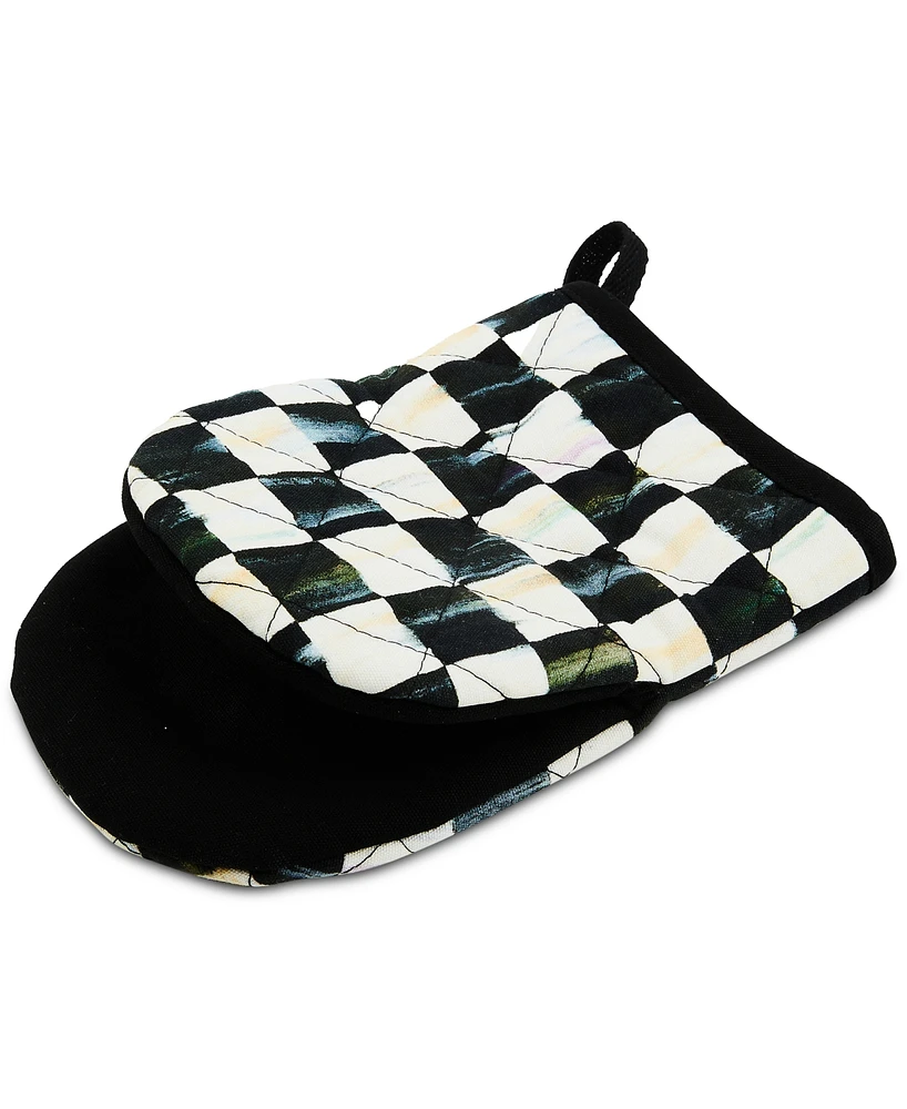 Mackenzie-Childs Courtly Check Mini Oven Mitt