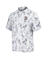 Tommy Bahama Men's Gray San Diego Padres Sport Cabana Shores IslandZone Tri-Blend Polo