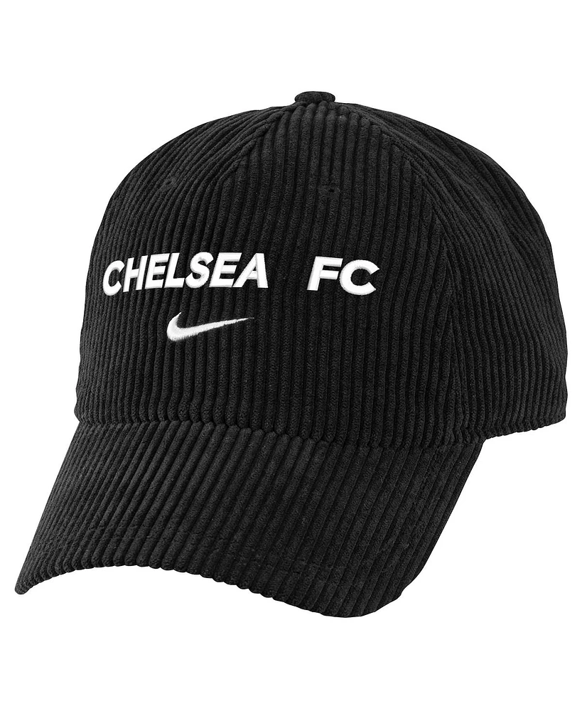 Nike Men's Black Chelsea Corduroy Club Flex Hat