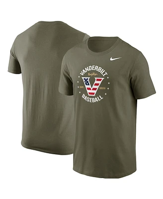 Nike Men's Olive Vanderbilt Commodores Baseball Appreciation T-Shirt