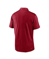 Nike Men's Cardinal Iowa State Cyclones 2024 Sideline Victory Coaches Performance Polo