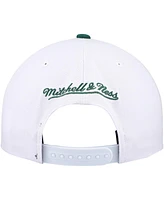 Mitchell & Ness Men's White/Green Michigan State Spartans 2-Tone 2.0 Snapback Hat