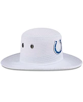 New Era Men's White Indianapolis Colts 2024 Nfl Training Camp Panama Bucket Hat