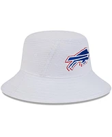 New Era Big Boys and Girls White Buffalo Bills 2024 Nfl Training Camp Bucket Hat