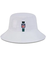 New Era Big Boys and Girls White Philadelphia Eagles 2024 Nfl Training Camp Bucket Hat