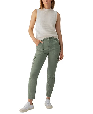 Sanctuary Women's Sculpted Hayden Straight-Leg Cargo Pants