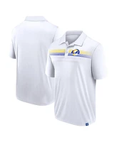 Fanatics Men's White Los Angeles Rams Big Tall Sublimated Polo