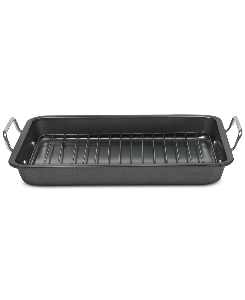 Sedona Kitchen Carbon Steel Nonstick 13.5" Roaster with Rack