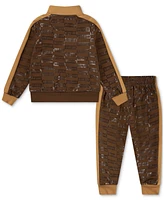 Nike Sportswear Toddler Boys Textured Club Pique-Knit Jacket & Pants, 2 Piece Set