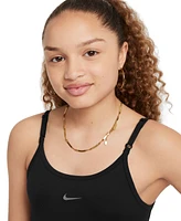 Nike Big Girls One Dri-fit Cutout Sleeveless Unitard