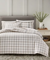 Charter Club Fireside Plaid Flannel Comforter, Twin, Exclusively at Macy's