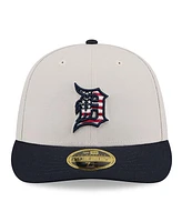 Men's New Era Detroit Tigers Fourth of July Low Profile 59FIFTY Fitted Hat