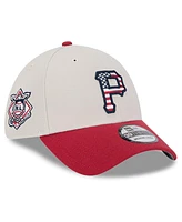 New Era Men's Red Pittsburgh Pirates 2024 Fourth of July 39THIRTY Flex Hat