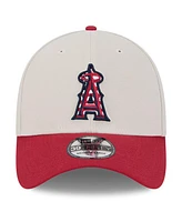 New Era Men's Red Los Angeles Angels 2024 Fourth of July 39THIRTY Flex Hat