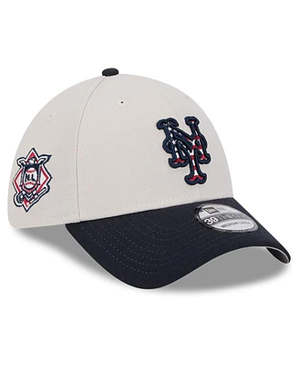 New Era Men's Black York Mets 2024 Fourth of July 39THIRTY Flex Hat