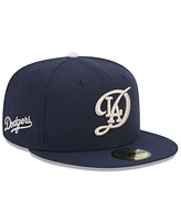 New Era Men's Navy Los Angeles Dodgers 2024 City Connect 59FIFTY Fitted Hat