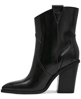 Dv Dolce Vita Women's Nazareth Dressy Pointed-Toe Block-Heel Western Booties