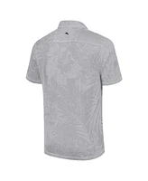 Tommy Bahama Men's Gray Joey Logano Santiago Paradise Polo Shirt