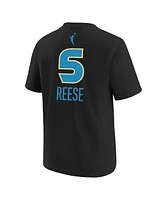 Nike Men's and Women's Angel Reese Black Chicago Sky 2024 Wnba Draft Name Number T-Shirt