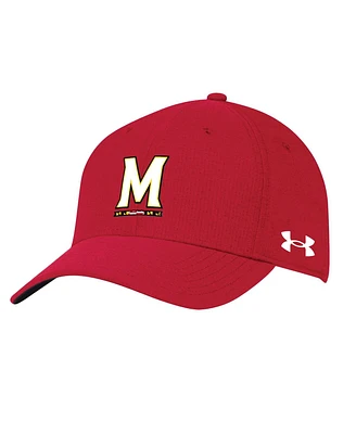 Under Armour Men's Red Maryland Terrapins Airvent Performance Flex Hat