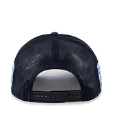 '47 Brand Men's Navy Memphis Grizzlies Sidebrand Stripes Trucker Adjustable Hat