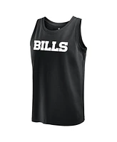 Fanatics Men's Black Buffalo Bills Elements Tank Top