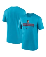 Nike Men's Turquoise Florida State Seminoles 2024 Sideline Legend Performance T-Shirt