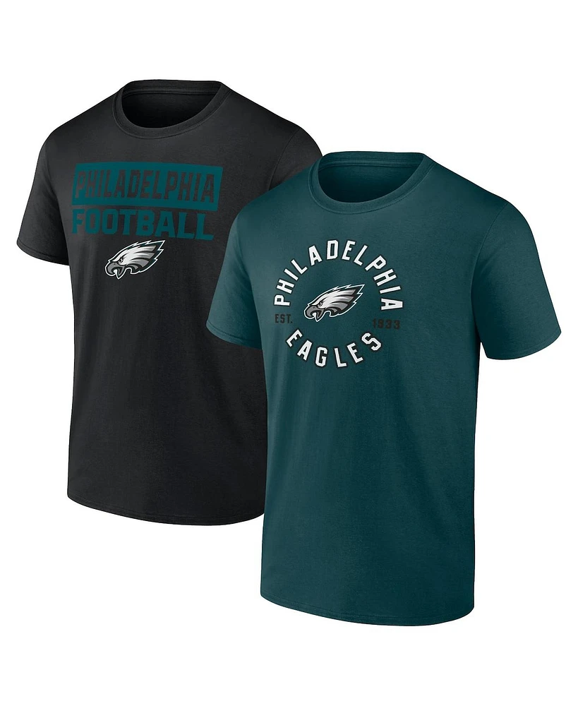 Fanatics Men's Philadelphia Eagles Serve Combo Pack T-Shirt