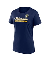 Fanatics Women's Milwaukee Brewers Risk Combo Pack T-Shirt