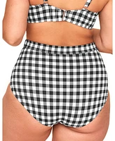 Adore Me Plus Vivien Swimwear High Waist Bikini Bottom