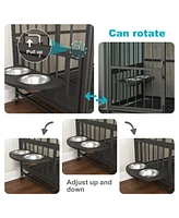 Streamdale Furniture Premium Dog Cage Durable Steel, Chew Resistant, Multi-Functional, Easy Assembly