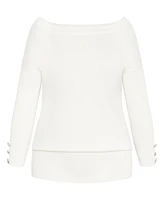 City Chic Women's Intrigue Jumper