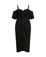 City Chic Women's Va Voom Dress