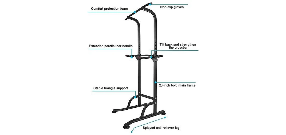 Simplie Fun All-in-One Home Power Tower Build a Perfect Body with Ease