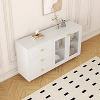 Modern minimalist side cabinets, dining room or living room lockers