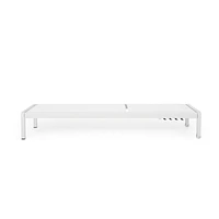 Breathable Mesh Chaise Lounge with Aluminum Frame for Ultimate Relaxation