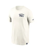 Nike Men's Cream Seattle Seahawks Blitz Essential T-Shirt