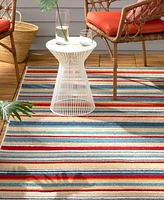 Town & Country Living Rio Multicolor Stripe 7'10"x10'2" Area Rug