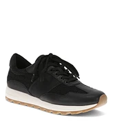 Baretraps Women's Gwenda Lace Up Crochet Sneakers