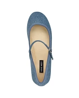 Nine West Women's Ewind Round Toe Mary Jane Dress Flats
