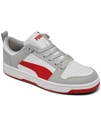 Puma Big Kids Rebound LayUp Low Casual Sneakers from Finish Line