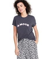 On 34th Women's Amour Graphic T-Shirt, Created for Macy's