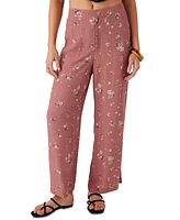 O'Neill Juniors' Rylan Venus Ditsy Wide-Leg Pants